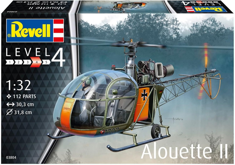 Assembled model, Revell, Helicopter - Alouette II