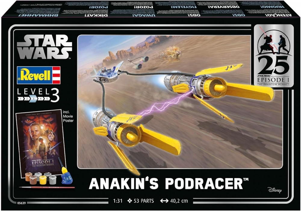 Building Model, Revell, Anakin′s Podracer Gift Set