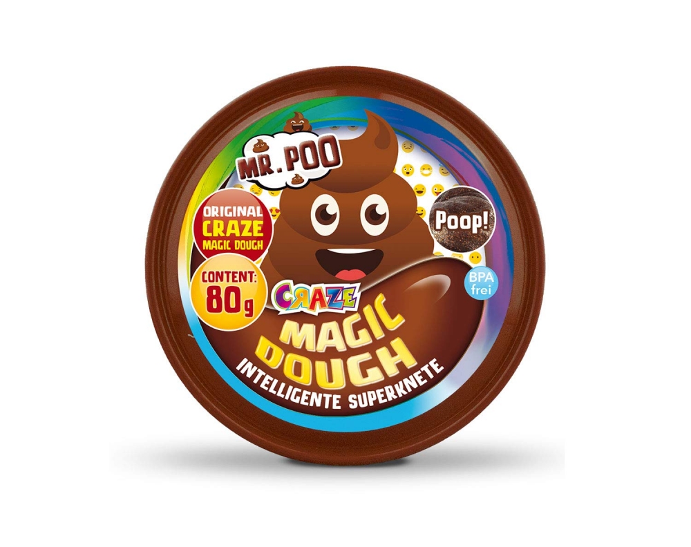 Magical multi-colored modeling clay, Craze, Mr. Pooh, 80 g.