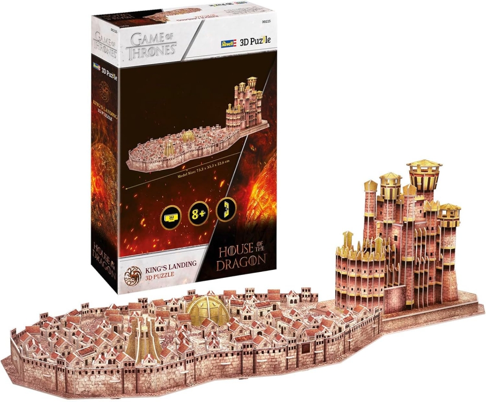 3D Puzzle, Revell, House of the Dragon, King&prime;s Landing