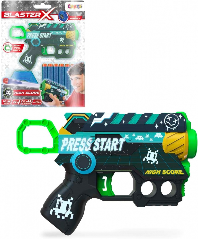 Kid′s Toy, Craze, Arrow Gun, Blaster Guns Nano