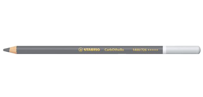 Colored pencil, Stabilo, CarbOthello, Cold grey 4