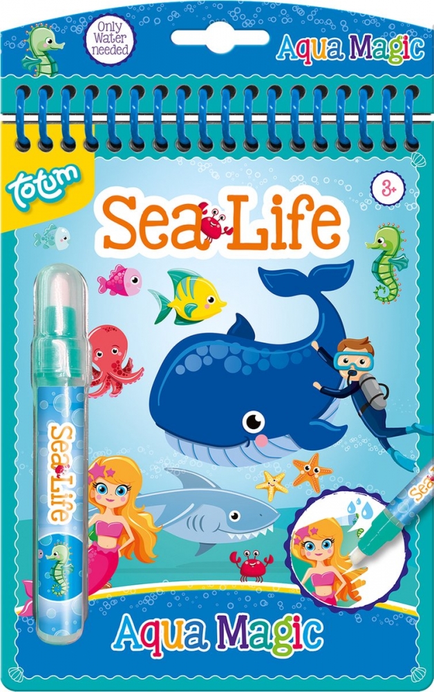 Creative Kit, Totum, Water Painting, Sea World