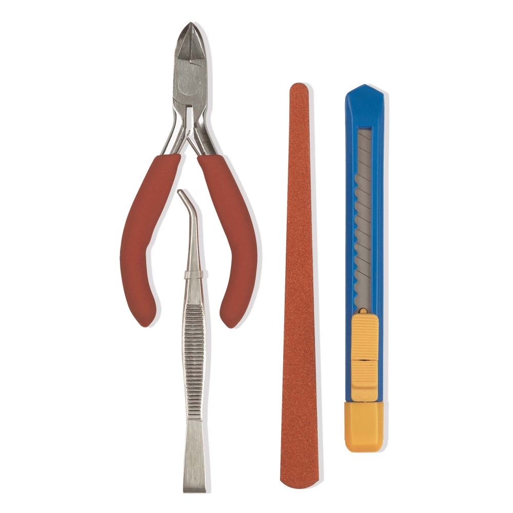 Set of basic modeling tools, Revell, 4 pieces