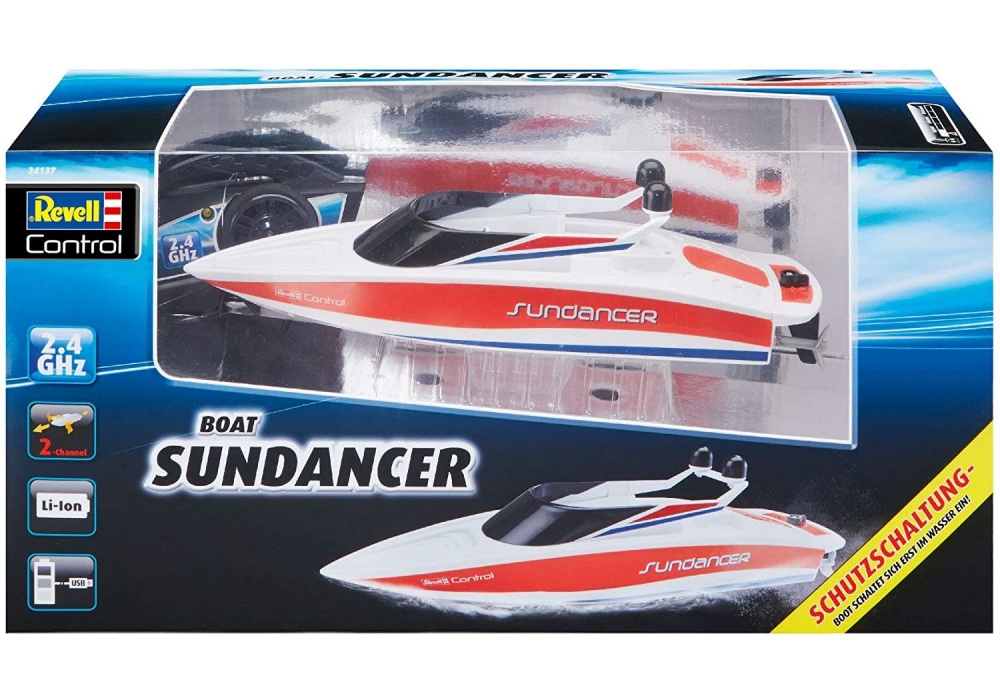 Revell Sundancer remote control motor boat, 31.5 cm
