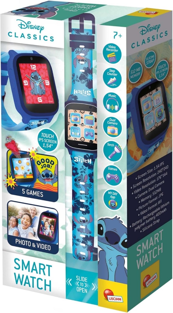 Children&prime;s smart watch, Lisciani, Stitch