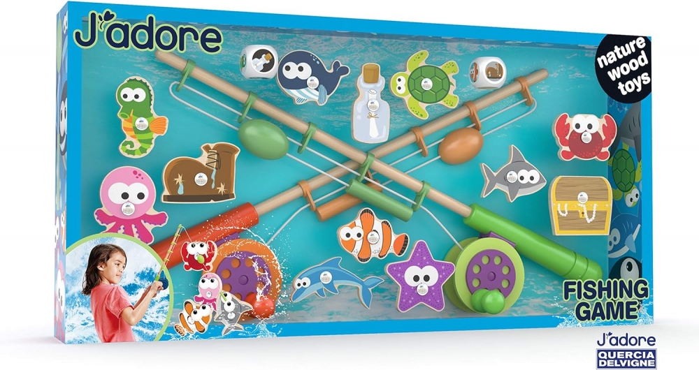 Fun game, J′adore, Fishing treasure, 12 pieces