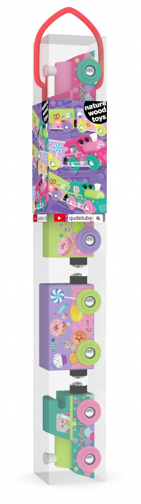 Train in a tube, J′adore, Princesses, 4 parts