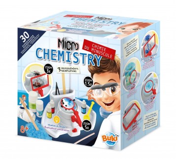 Educational kit, Buki France, Micro chemistry, 30 experiments