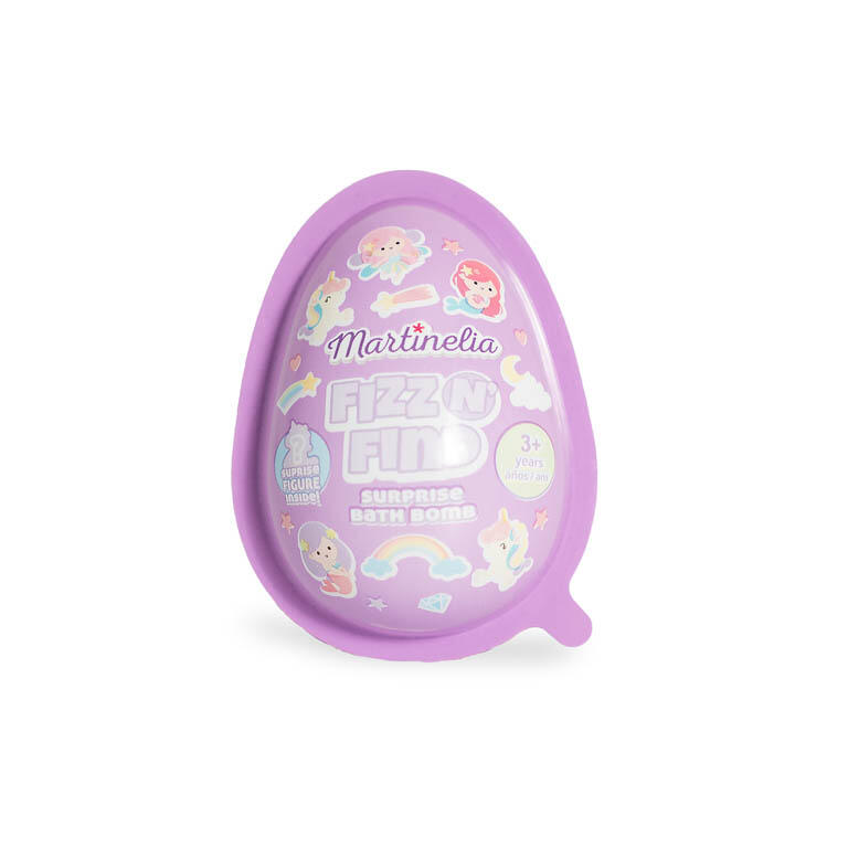  Effervescent bath ball, Martinelia, Egg with surprise, 150 g