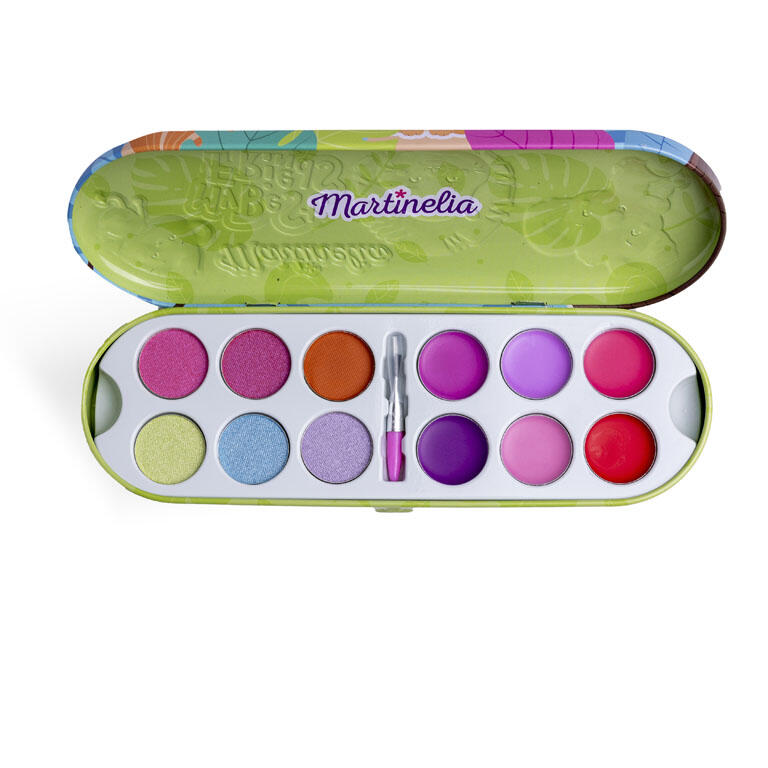Beauty set, Martinelia, My best friends, Eyeshadow and gloss in a metal box