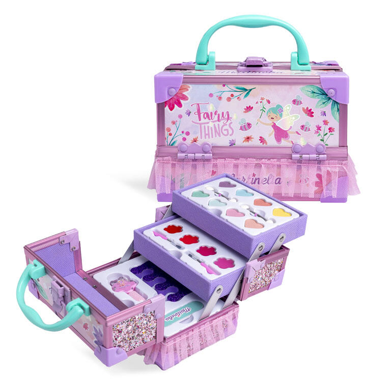 Cosmetic set in a case, Martinelia, Fairies, 19 pieces