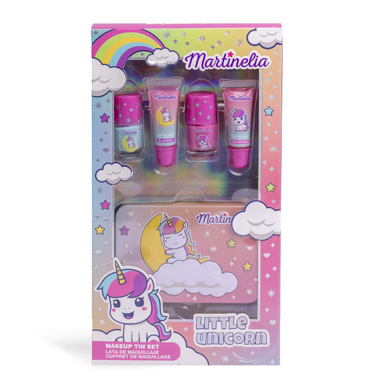 Cosmetic set, Martinelia, Small endohorn, Nail polish and lip gloss, 5 pieces