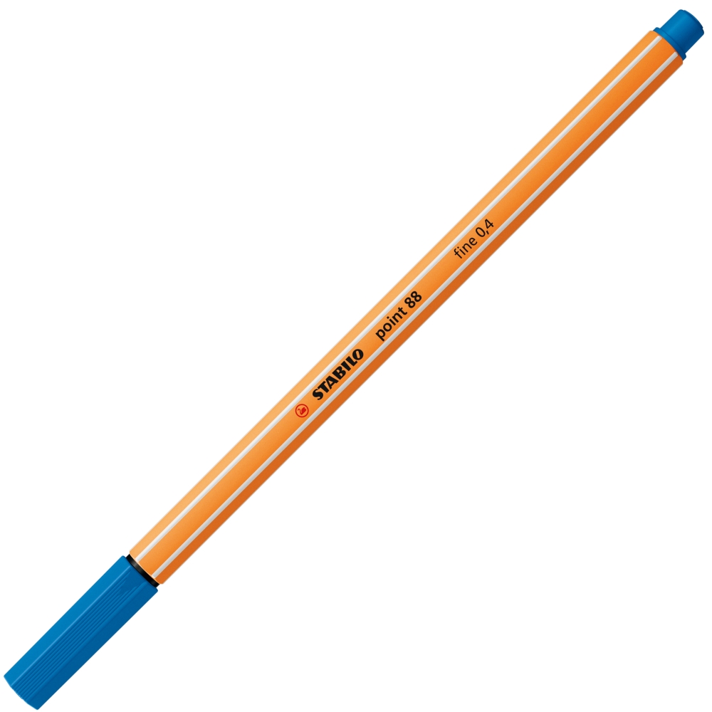 Pen, Stabilo, Point 88 fine 0.4, Blue
