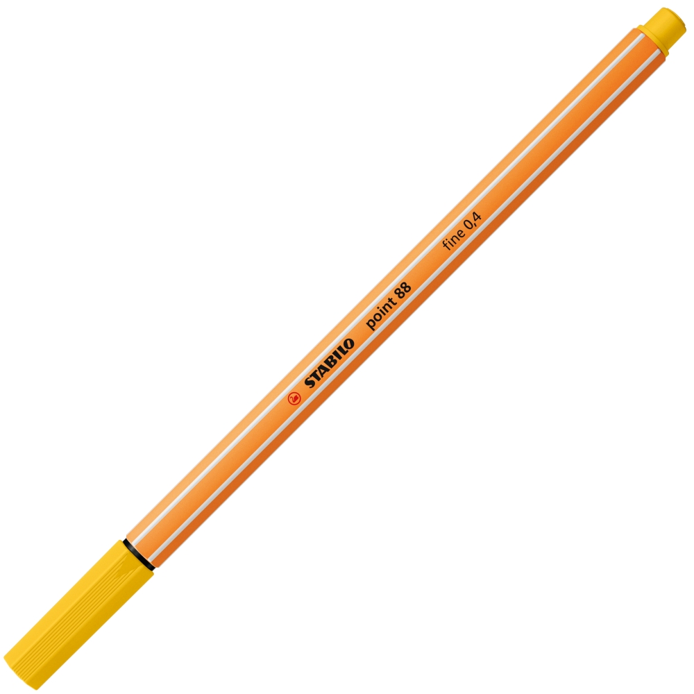 Pen, Stabilo, Point 88 fine 0.4, Yellow