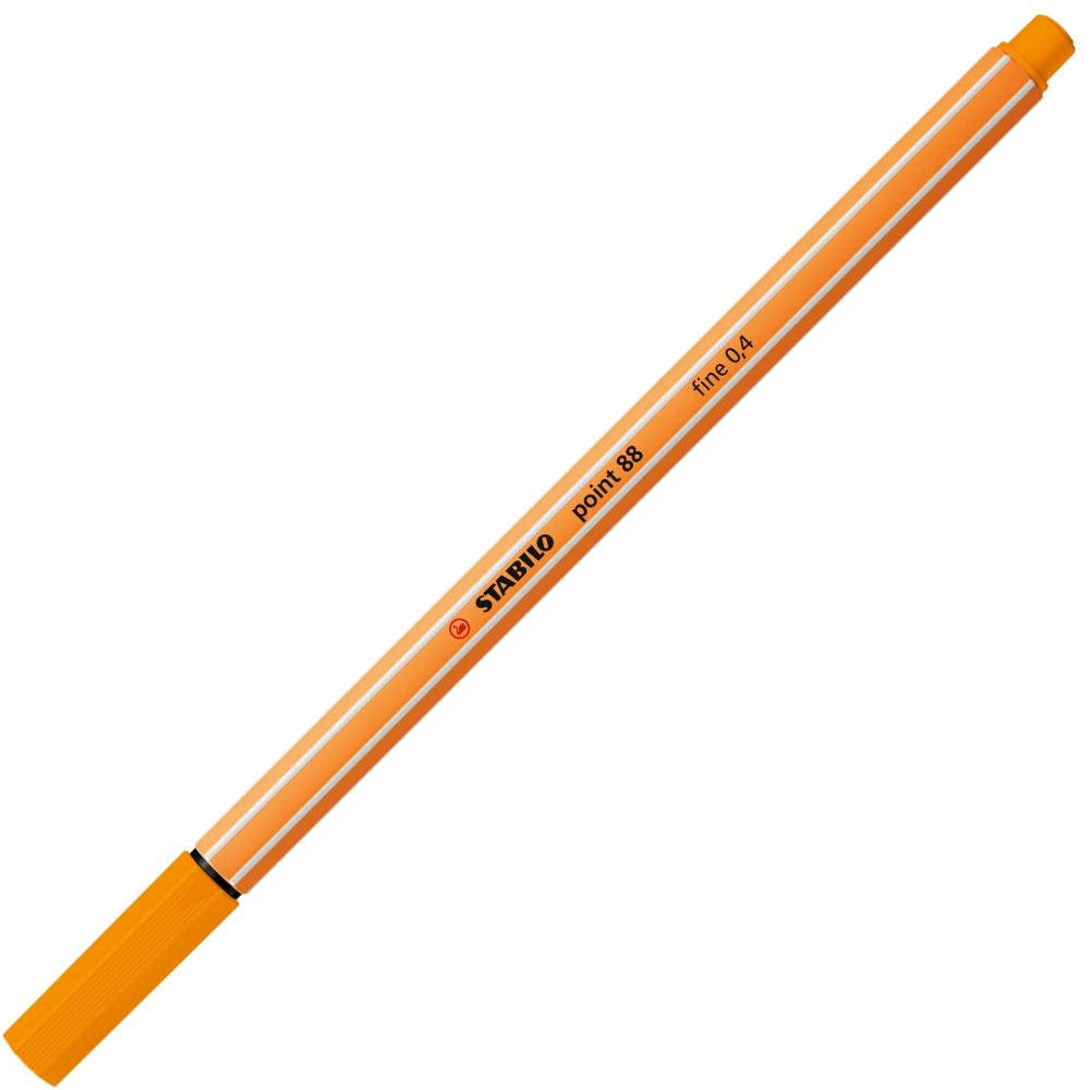 Pen, Stabilo, Point 88 fine 0.4, Orange