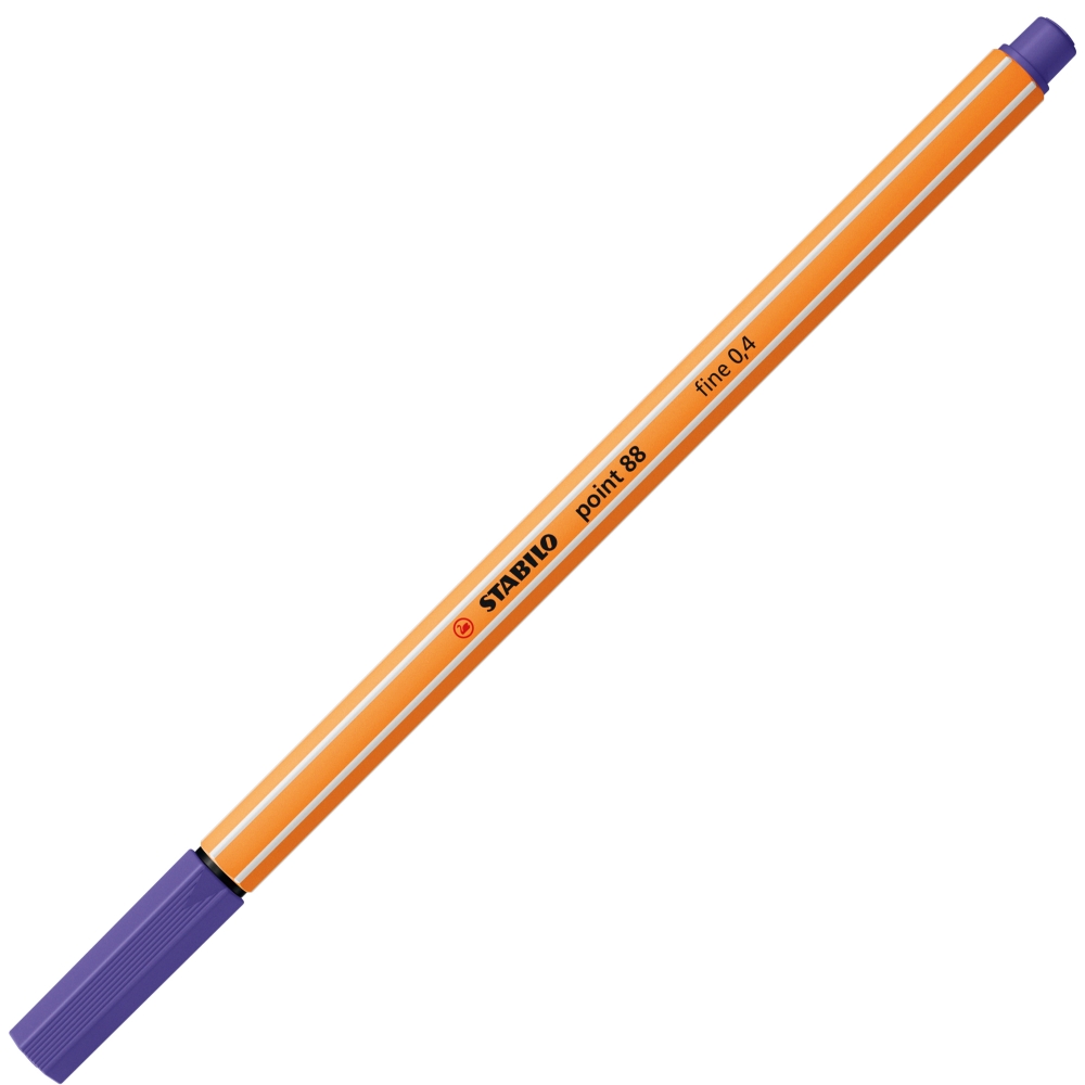 Pen, Stabilo, Point 88 fine 0.4, Purple