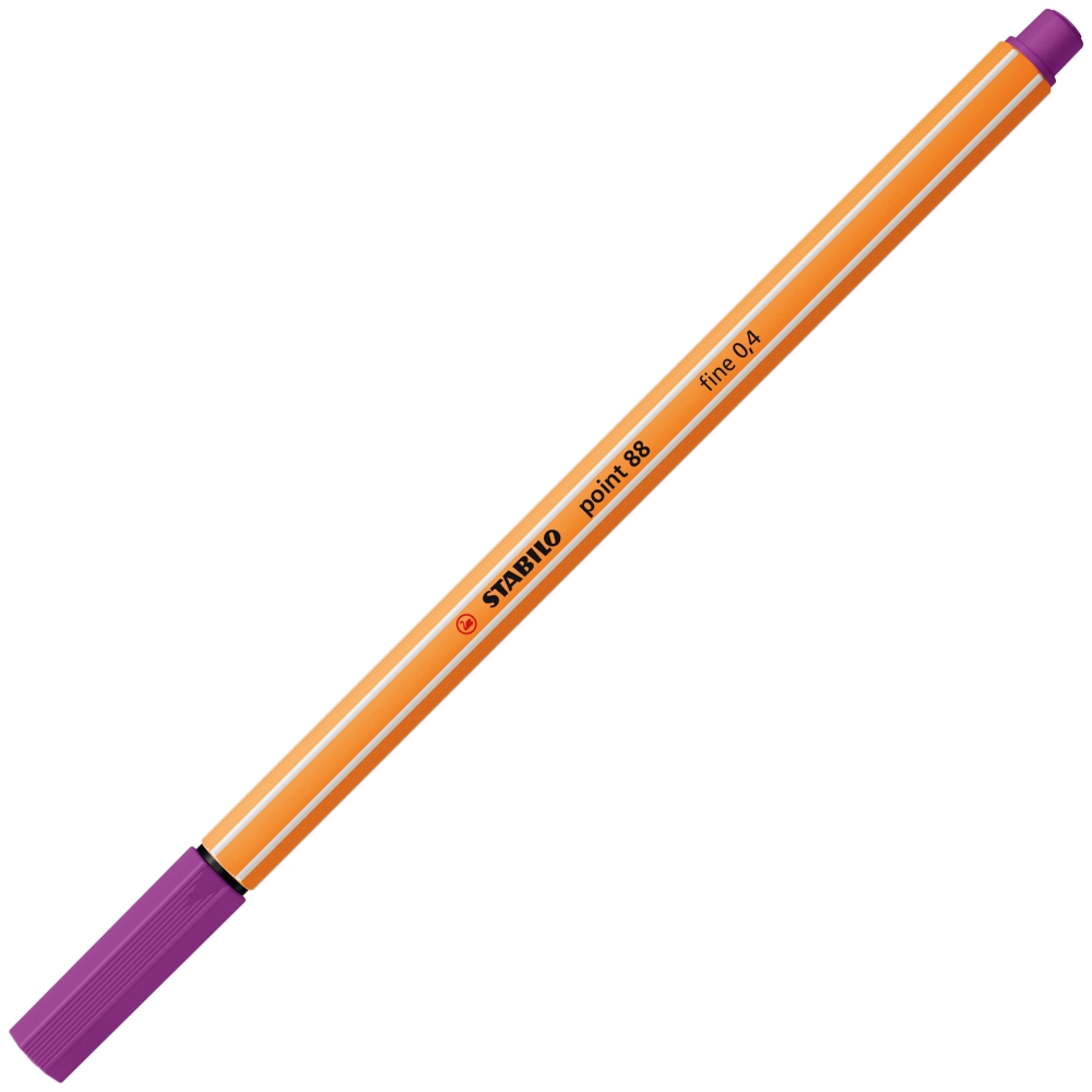 Pen, Stabilo, Point 88 fine 0.4, Lilac