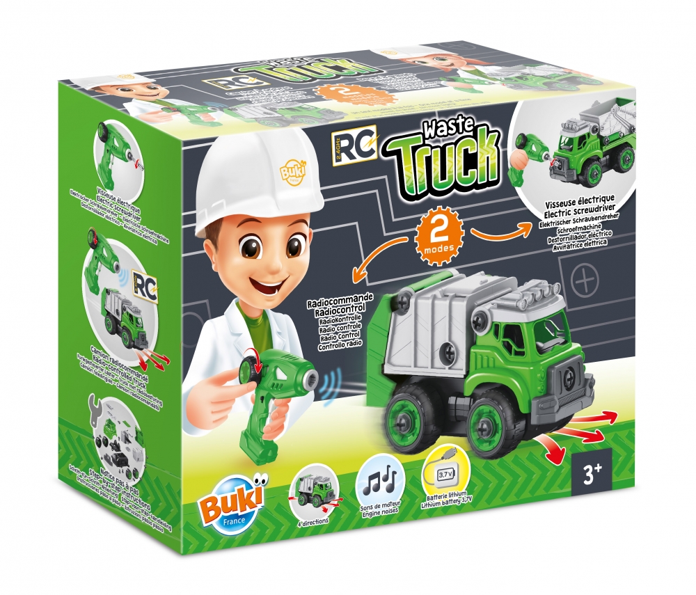 Constructor, Buki France, Radio-controlled garbage truck