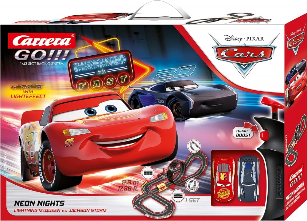 Racing track, Carrera, Glow in the dark, 5.3m