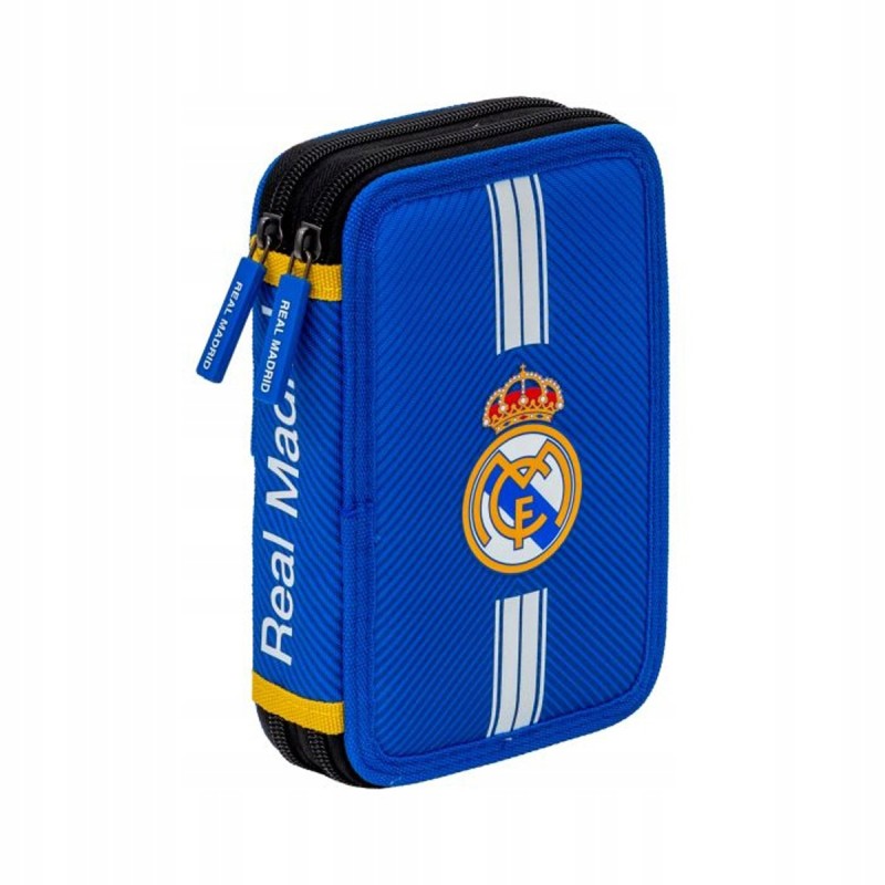 Double pencil case with accessories, Astra, Real Madrid Young, AC21, 20.5 x 13 x 4.5 cm