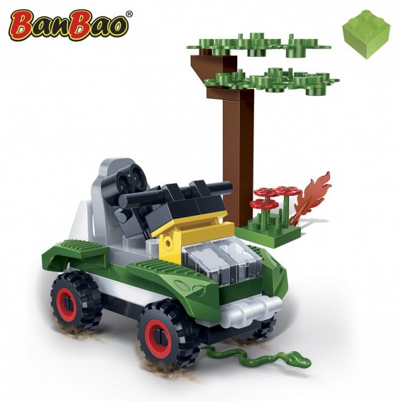 Mini Constructor, BanBao, Safari, 40 pieces