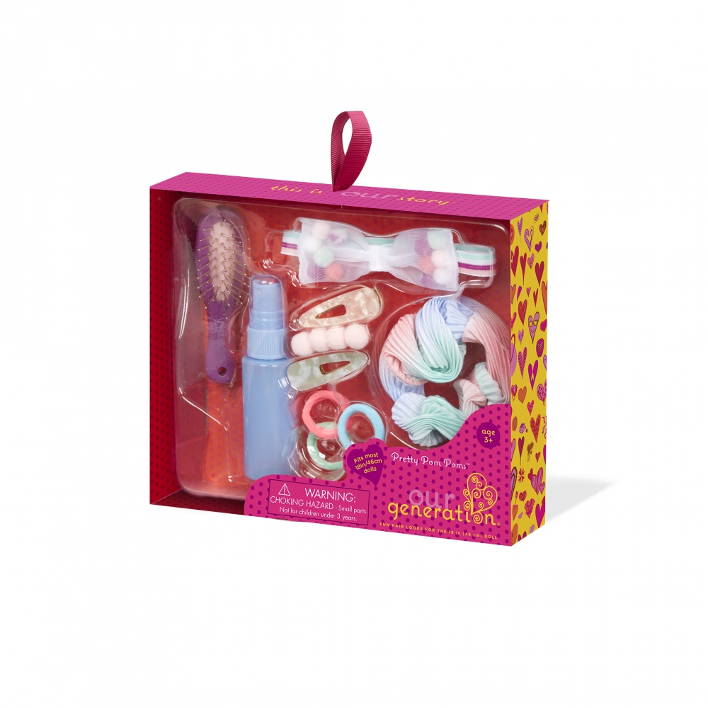 Set, Battat, Our Generation, Hair Accessories