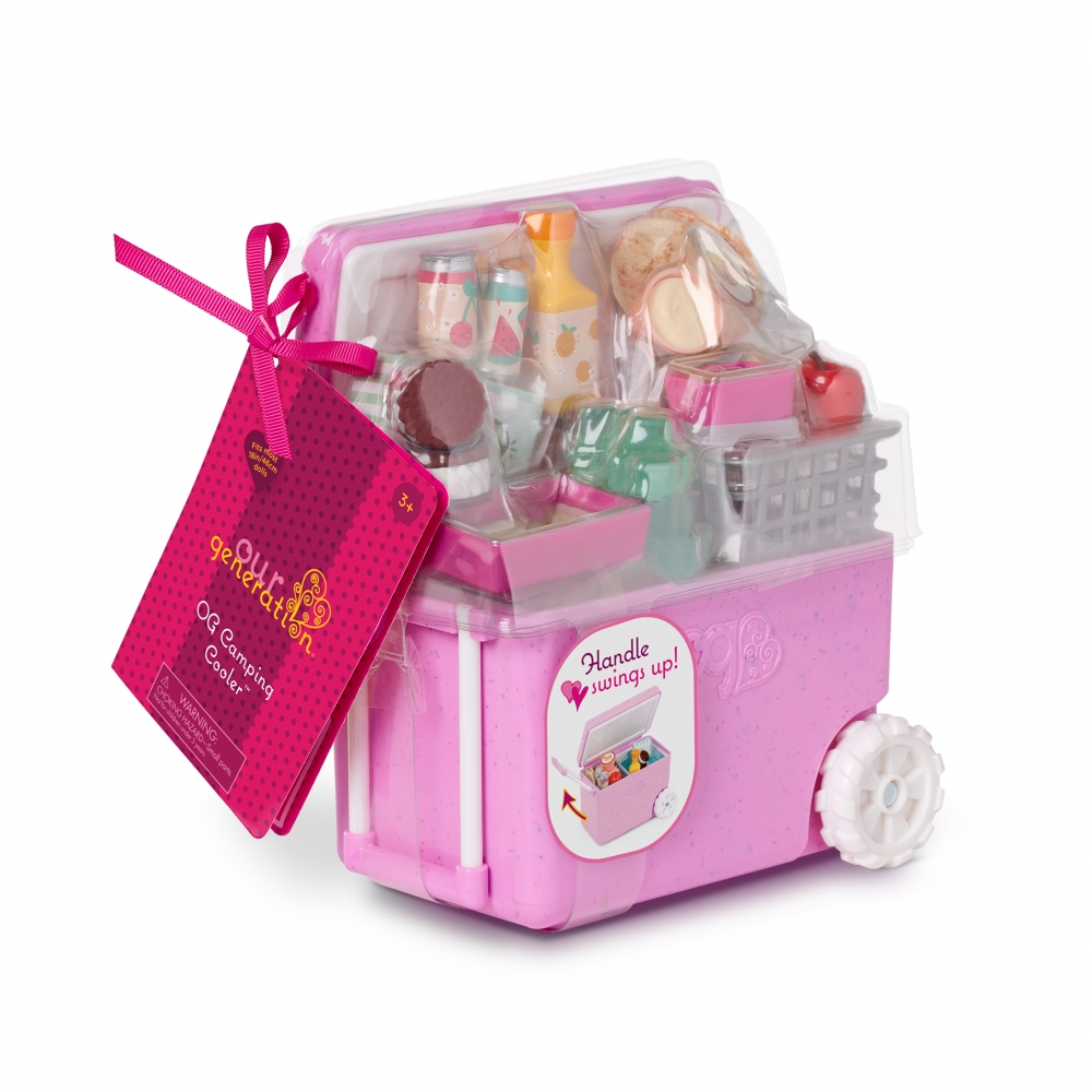 Set, Battat, Our Generation, Cooler Box with Accessories