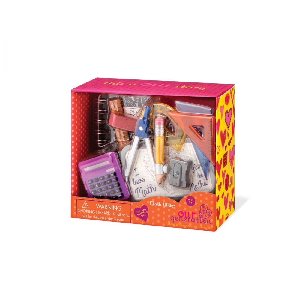 Set, Battat, Our Generation, Math Accessories