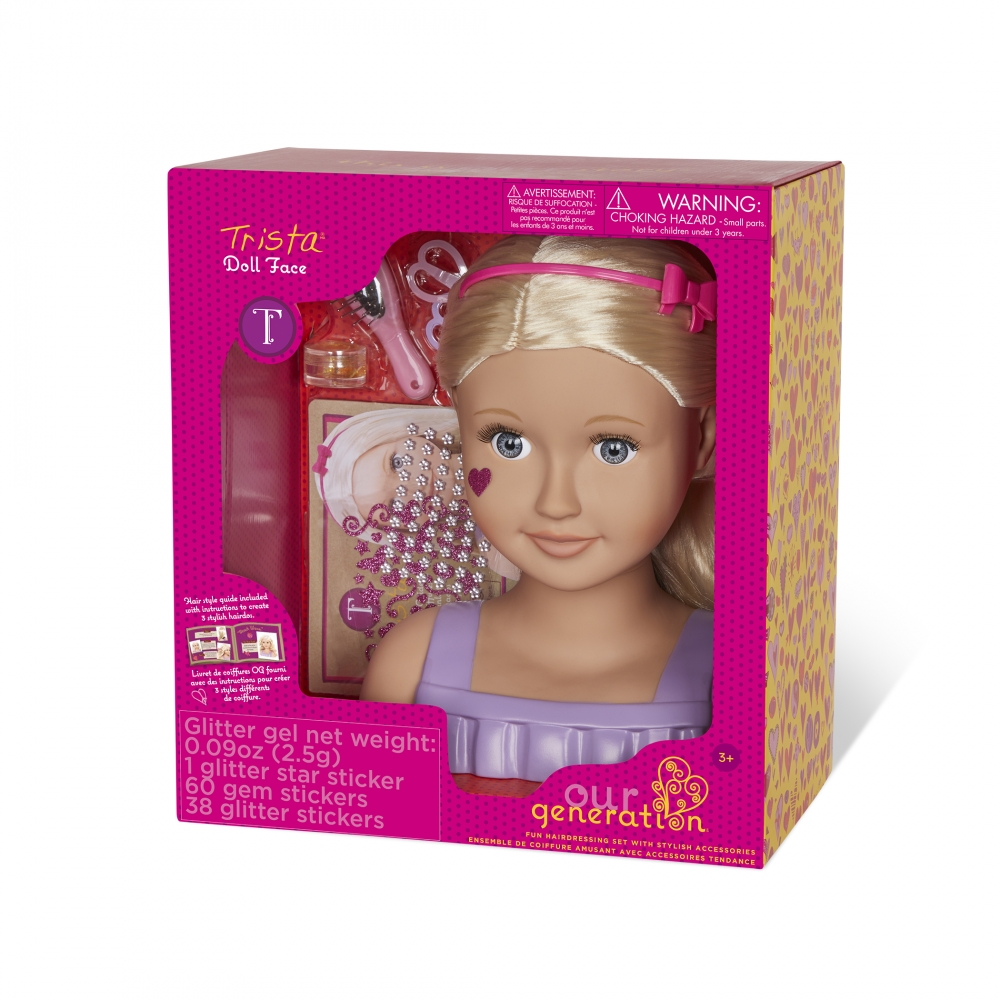Hair styling doll, Battat, Our Generation, Trista