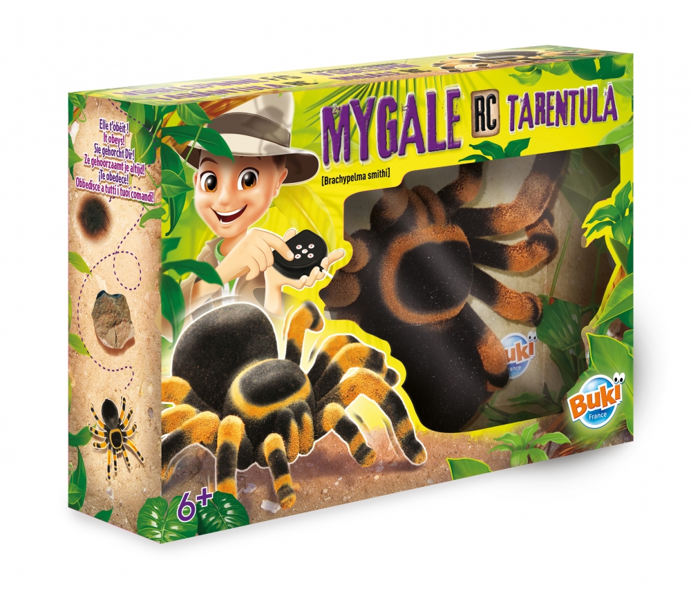 Interactive toy, Buki France, Tarantula with RC control
