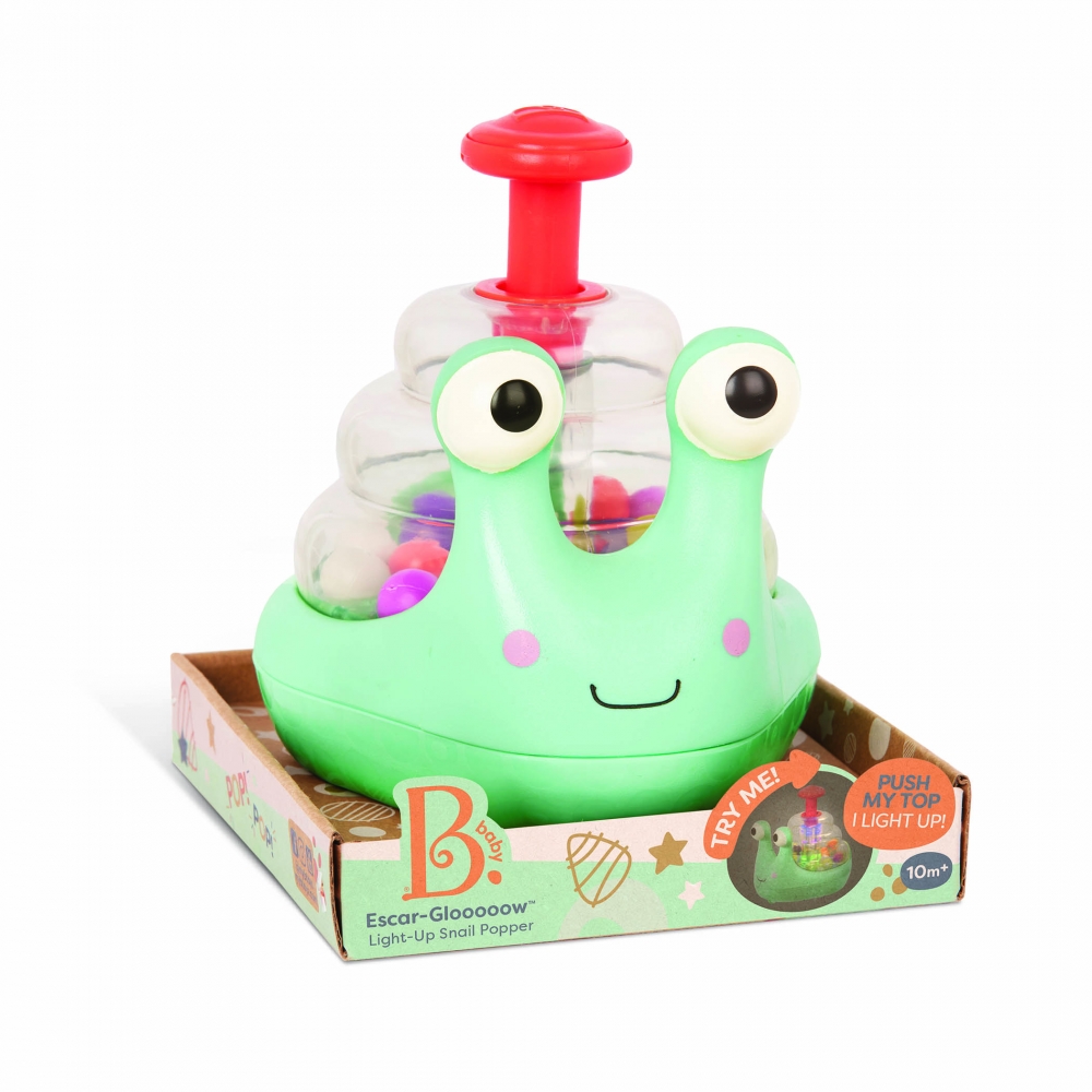 Children′s Toy, Battat, Glowing Snail