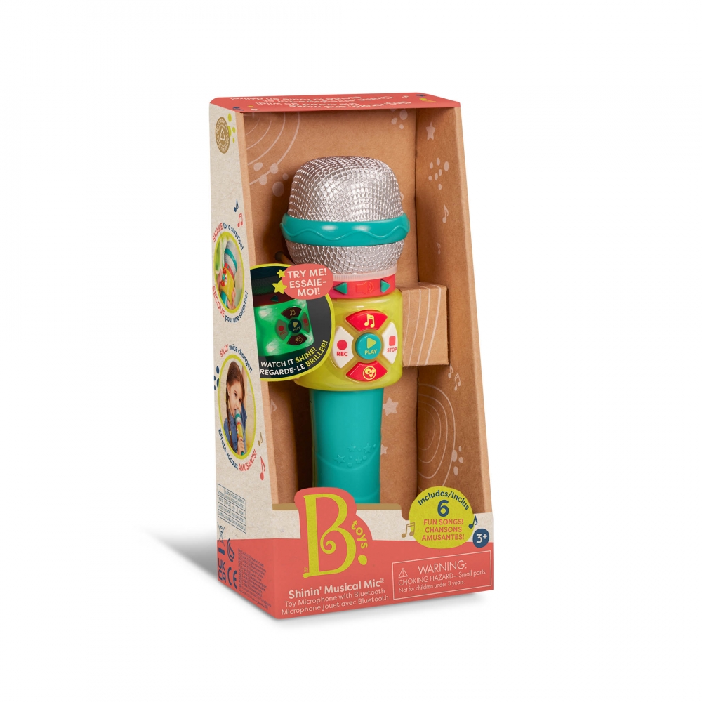Children′s microphone, Battat, With light and Bluetooth