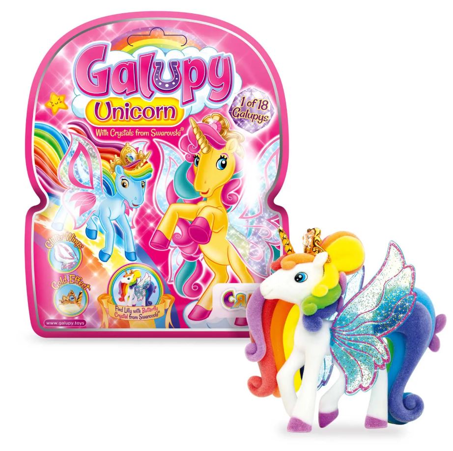 Collectible figure, Craze, Galupy, Unicorn