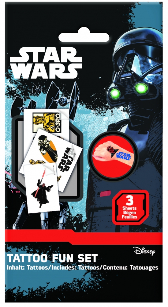 Temporary tattoo set, Craze, Star Wars