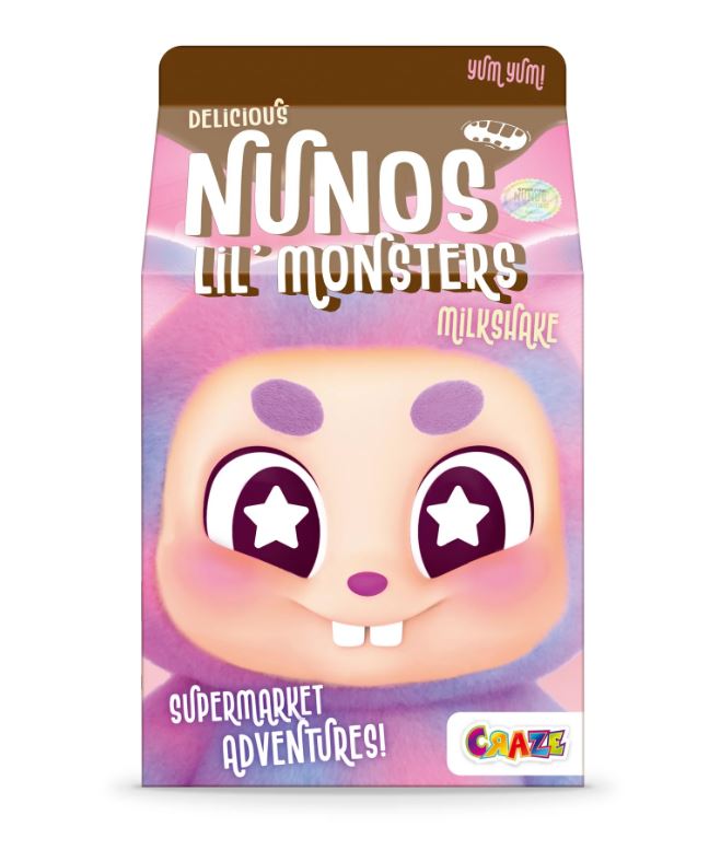 Plush toy keychain surprise, Craze, Nunos, 10 cm