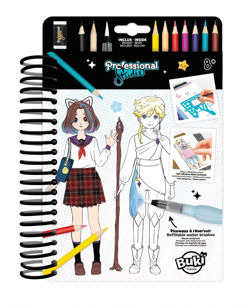 Creative Kit, Buki France, Fashion Studio, Manga