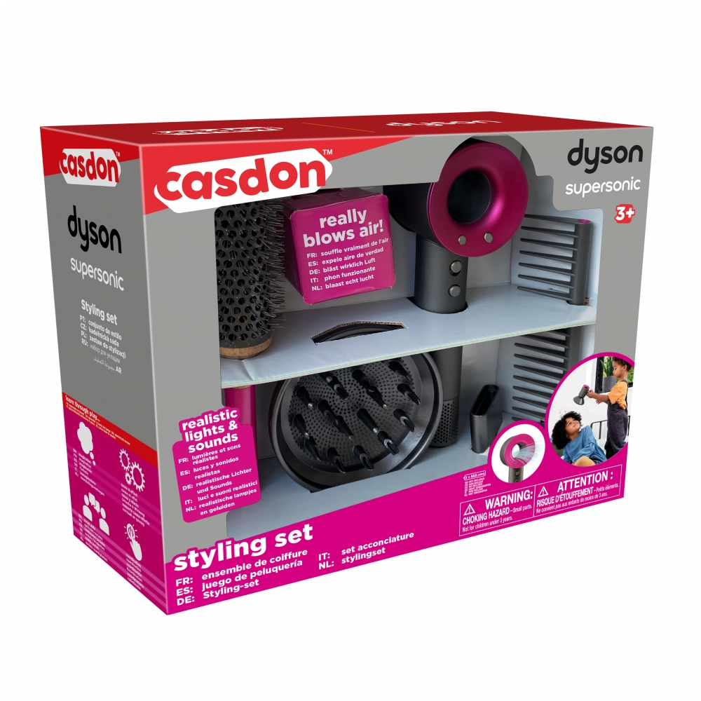 Interactive hair styling kit, Casdon, Dyson Supersonic