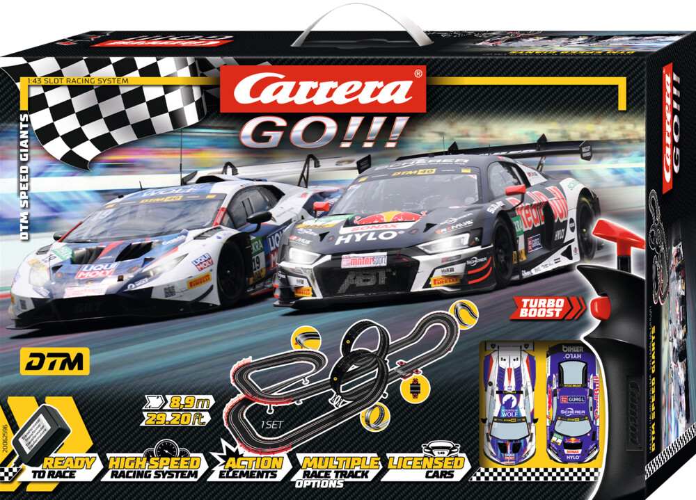 Racing track, Carrera, DTM Speed Giants, 8.9m