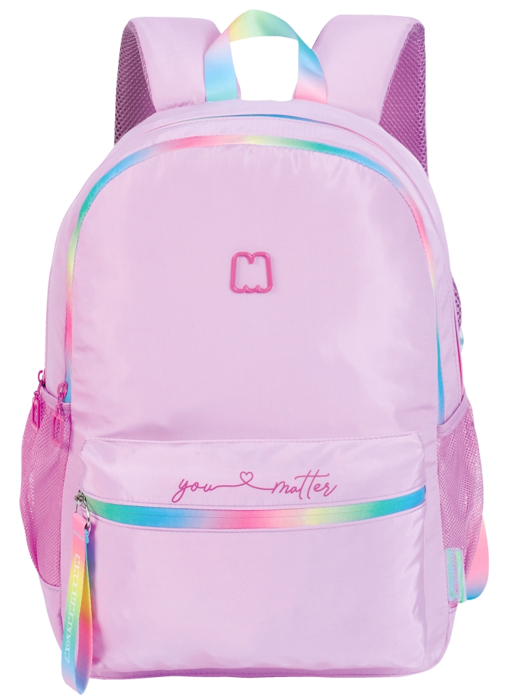 School backpack, Marshmallow, Fantasy Purple, 43 x 33 x 16 cm