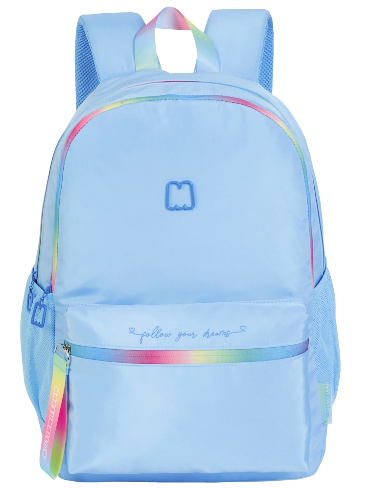 School backpack, Marshmallow, Fantasy Blue, 43 x 33 x 16 cm