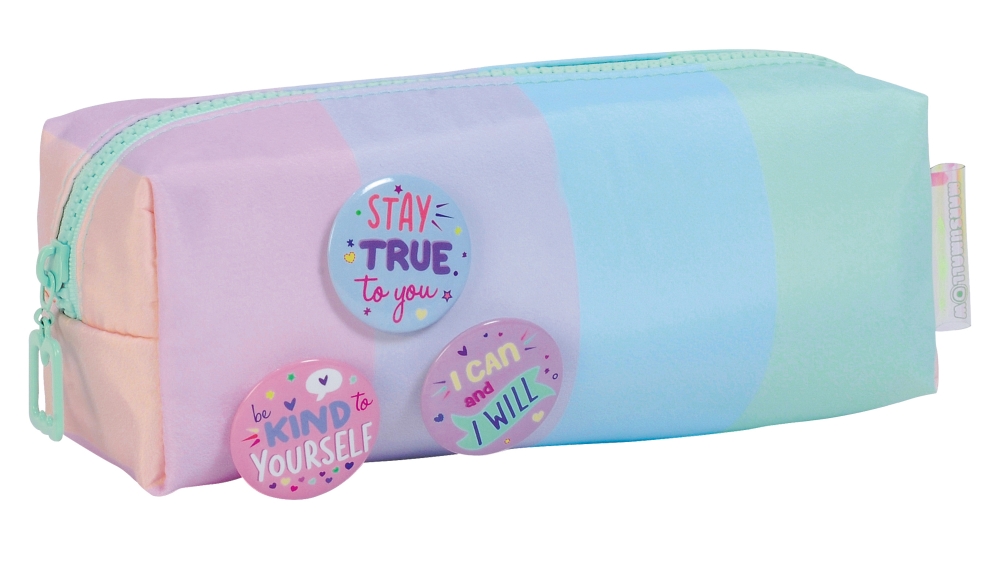 Toiletry bag, Marshmallow, Playground, Mint, 8 x 21 x 7 cm
