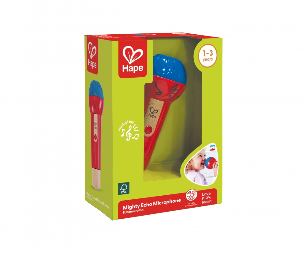 Interactive toy, Hape, Echo microphone