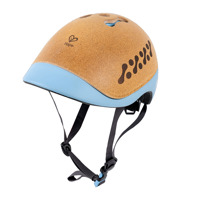 Cork safety helmet for children, Hape, Blue