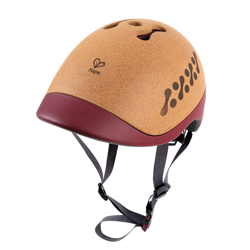 Cork safety helmet for children, Hape, Red