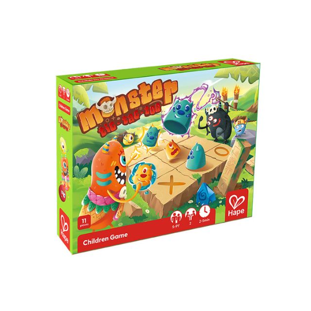 Board Game, Hape , Monster Tic Tac Toes, Sea Chess