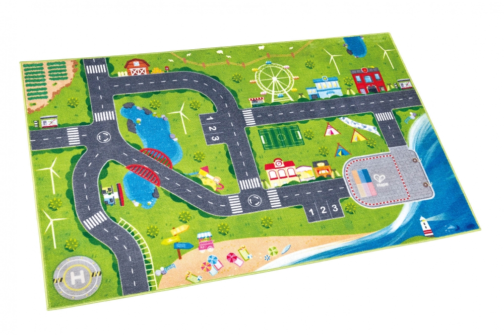 Playmat, Hape, World of Trains