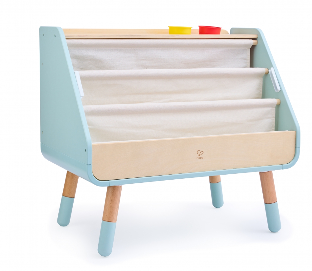 Children′s play set, Hape, 2-in-1 reading and writing table, 5 parts, 70 x 39 x 63 cm