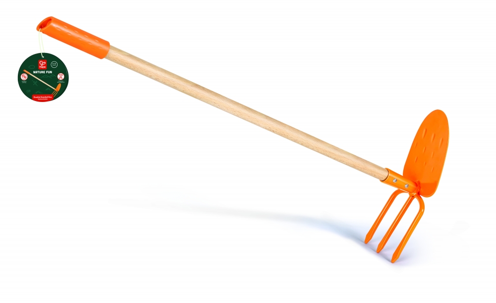 Children′s double-headed hoe, Hape, 19.8 x 6.8 x 50.4 cm