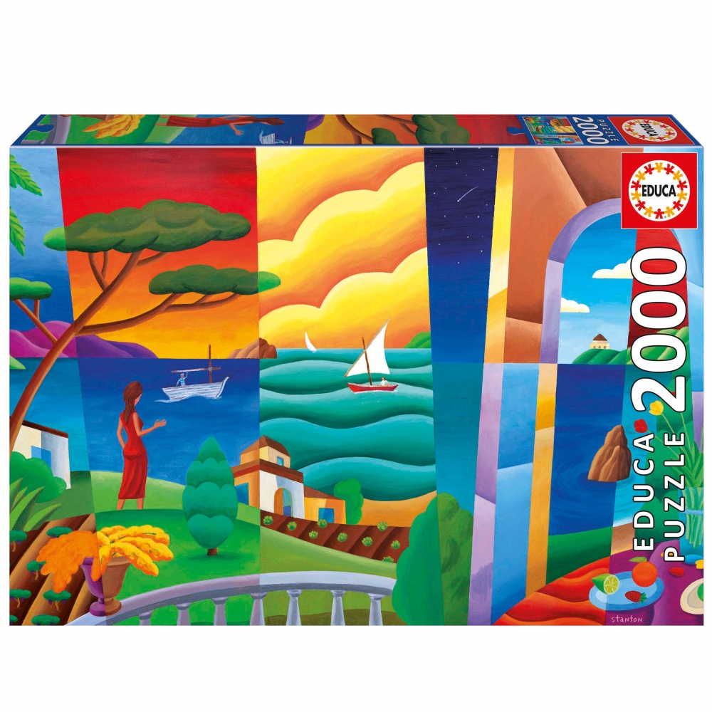 Puzzle, Educa, Penelope is expecting, 2000 pieces